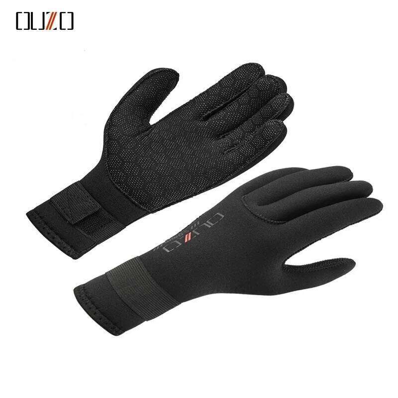 3mm/5mm Winter Spearfishing Diving Scratch-proof Wearable Surfing Dive Keep Warm Neoprene Gloves 26H0224