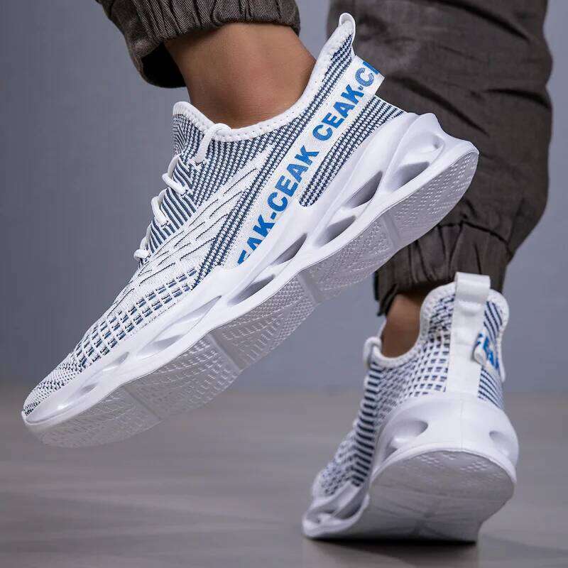 MAEDEF Lightweight Running Men Breathable Mesh Sneakers Non Slip Gym Training Shoes Walking Comfort Casual Footwear