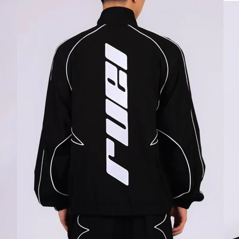 American Retro Spring and Autumn Gothic Embroidery Oversized Hoodie Mens Y2K Street Loose Harajuku Zipper Hoodie Couples Style 260124