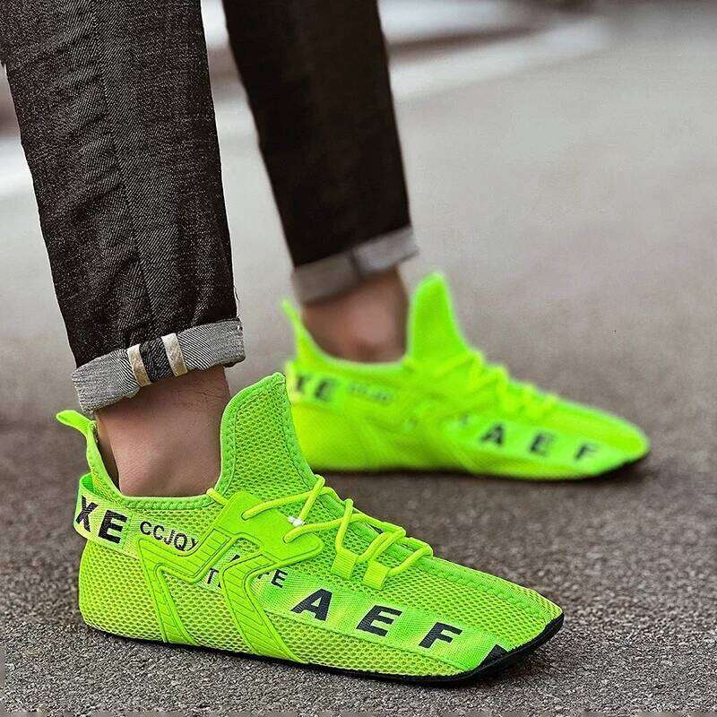 MAEDEF Men's Running Sneakers New Design Lightweight Sport Shoes Mesh Breathable Casual Shoe Man's Fashion Sneaker Soft Footwear