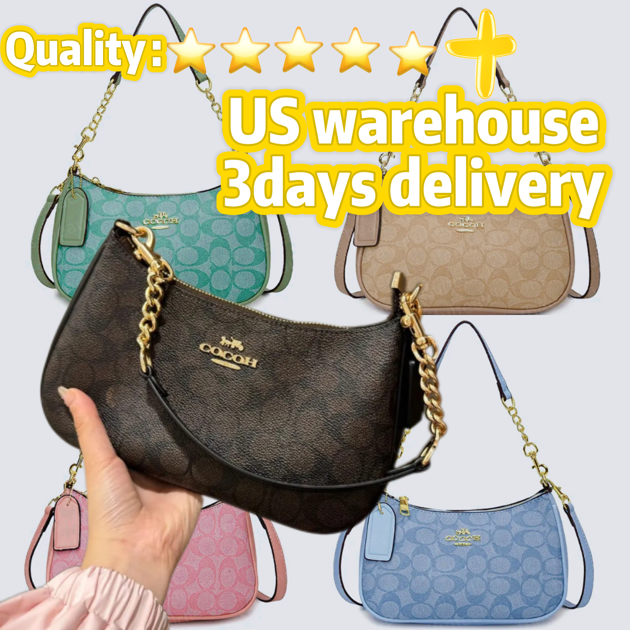 teri AAAAA+ top quality designer bag tabby shoulder bag luxury tote bag city bag women's bag Fashion Leather Chain bag extended brown bag High-quality leather bag