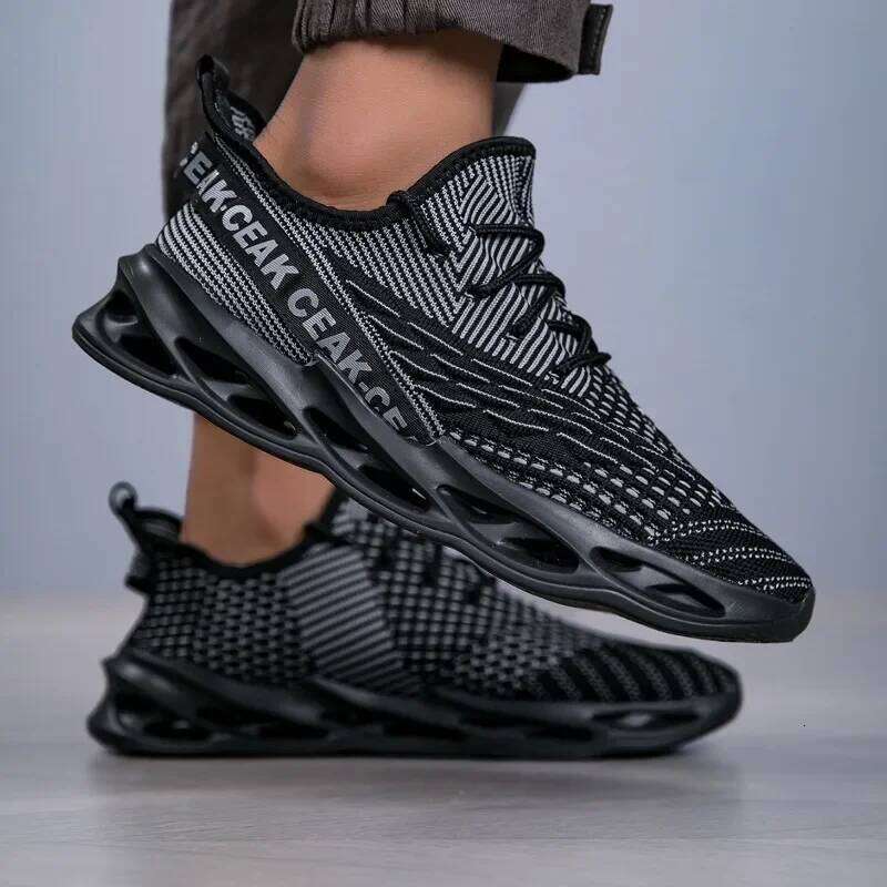 MAEDEF Running Breathable Mesh Lightweight Non Slip Sneakers for Men Walking Gym Athletic Shoes Casual Footwear