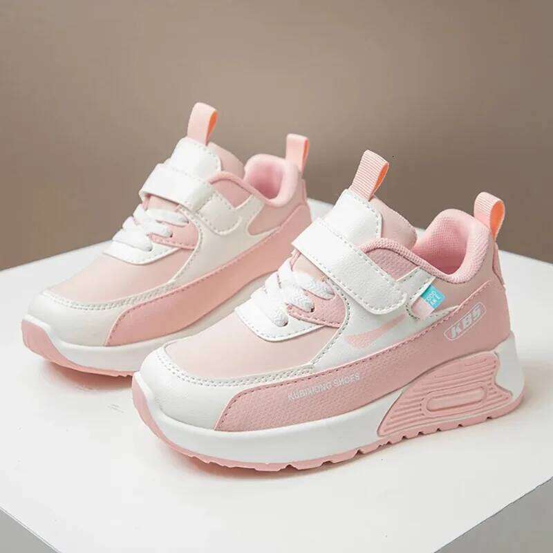 Spring Autumn New Children Sports Comfortable Breathable Boys Girls Fashion Casual Kids Students Running Shoes Winter Warm 26W0224
