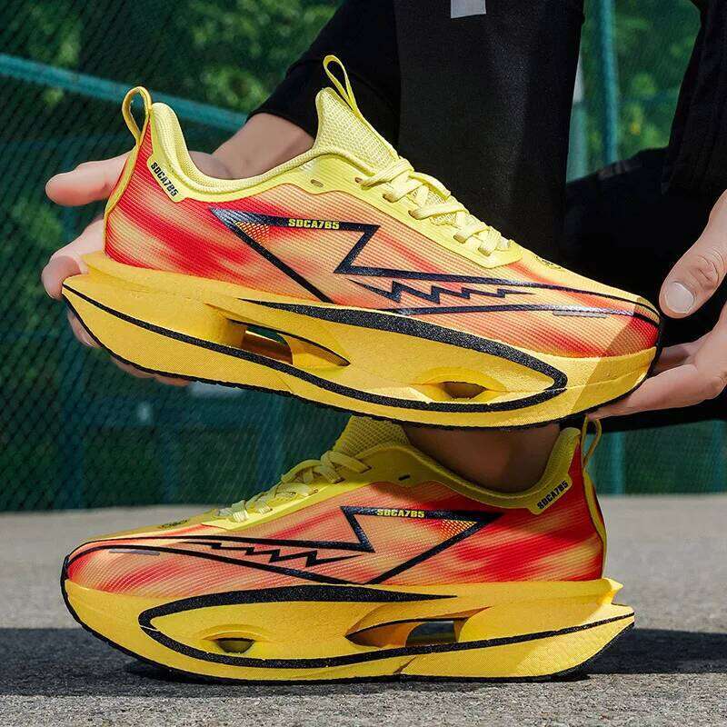 Carbon Board Speciality Marathon Men Running Sports Breathable Women Lightweight Jogging Training Shoes Man Sneakers