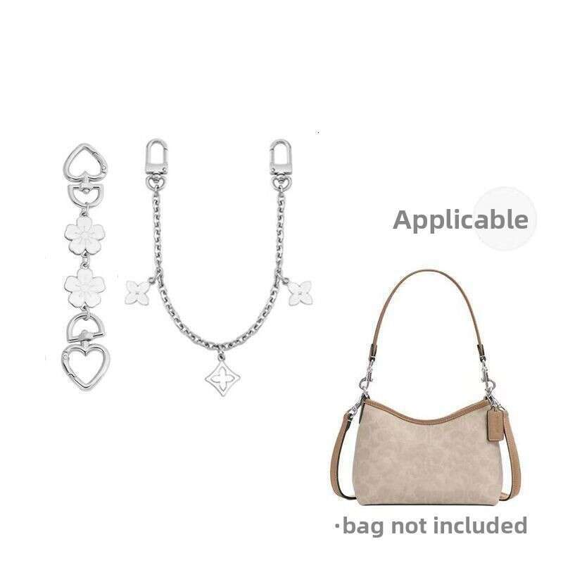 Suitable Coac's New Laurel Small 19 Mini Hobo Bag, Extension For Underarm Shoulder Strap, Extended Decorative Chain
