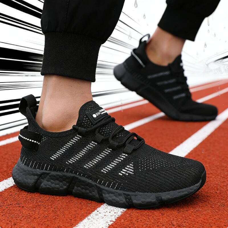 Men's Lightweight Running Minimalist Sporty Breathable Walking Sneakers Athletic Jogging Tenis Outdoor Fitness Man Shoes
