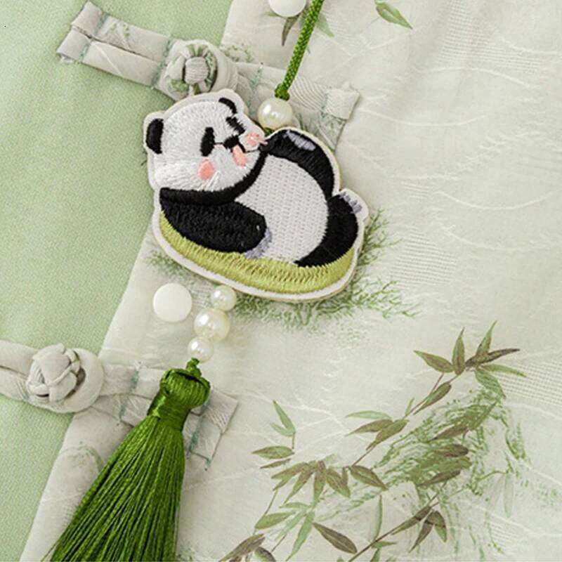 Autumn Baby Girl Outfits Newborn Boy Clothes Fashion Chinese Style Cute Panda Long Sleeve Cotton Rompers Jumpsuits BC217 26H0224