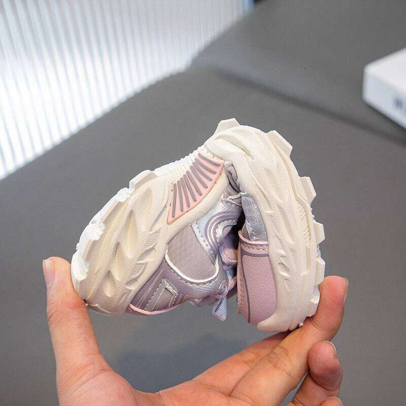 Spring Sport For Children Trend Fashion Teenager Kid's Sneakers Ergonomics Boy's Girl's Running Shoes Casual Footwear 26W0224