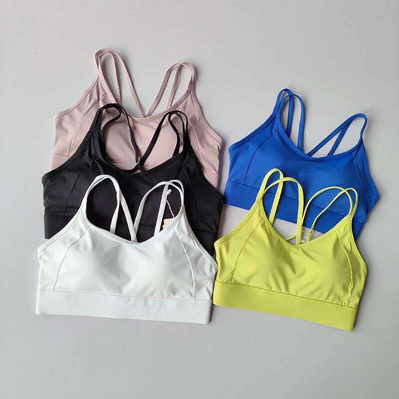 Women's Push-Up Sports Top with Pads Yoga Fitness Vest Wear for Running Activities Underwear Sport Tops Gym Bra 26Y0224