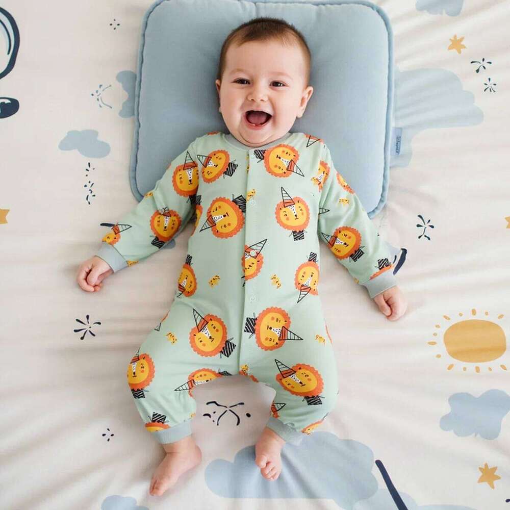 Sanlutoz Cotton Baby Rompers Long Sleeve Infants Jumpsuits Lovely Autumn Winter Toddler Clothes 26H0224