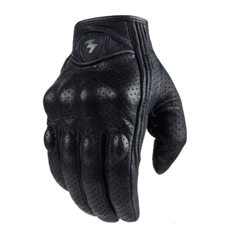 Motorcycle Gloves men women moto leather Carbon cycling winter gloves motorbike motorcross ATV motor New 26H0224