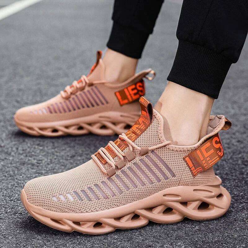 Casual New Outdoor Classic Breathable Mesh Running Shoes Comfortable Jogging Anti Slip Men's Summer Sneakers