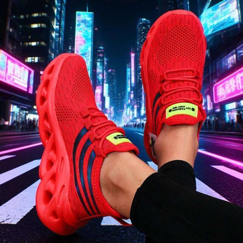Unisex Men Mesh Breathable Women Casual Sneakers 2025 New Fashion Outdoor Lightweight Comfortable Athletic Running Shoes