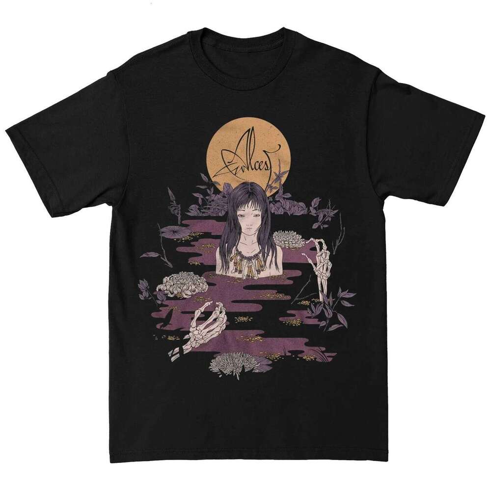 Hot ALCEST French Black Metal Band Short-sleeved Retro Men's and Women's T-shirt 2026 Summer High-end Unisex Style H260224