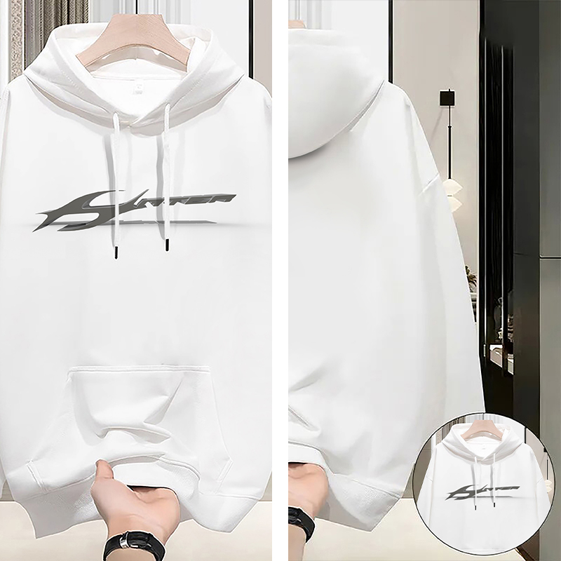 Hoodies Men Women Crewneck Sleeve Hoodies Autumn Casual Clothes