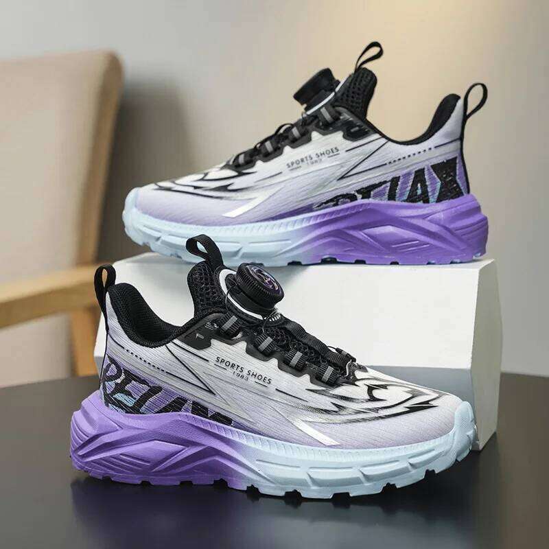 new Girls' autumn and winter sports anti slip leather surface elementary school students' spring outdoor shoes middle-aged 26W0224