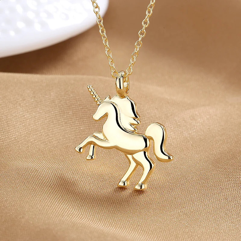 925 Sterling Silver Necklace Elephant Pendant Zircon For Women Clavicle Chain Necklaces Wedding Party Fashion Jewelry Gift 260208