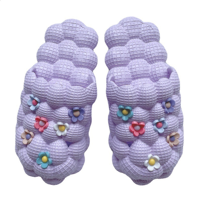 Slipper Bubble Slides Toddler Children Kids Sandals Summer Outdoor Sport Shoes Boys Girls Close Toes Slippers 230721