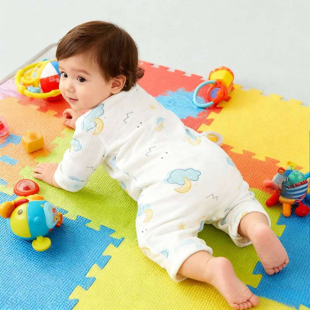 Boy Newborn Romper Autumn 100% Cotton Girl Baby 0-18M Cute Spring Long Sleeve Soft Infant Clothes 26Y0224