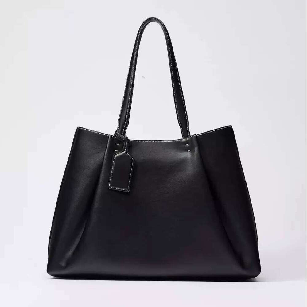 CLIP TOTE women's fashion luxury handbag design, pure color contracted and single shoulder BAG, senior PU leather handbags Z260224