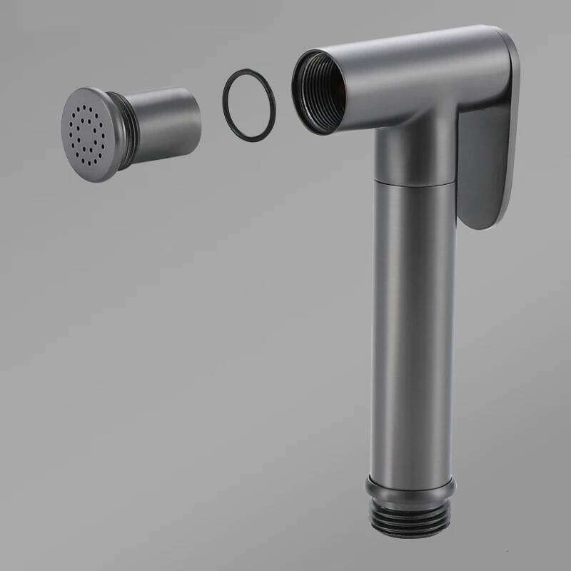 Gunmetal Toilet Sprayer Full Set 304 Stainless Steel Nickel Bathroom Portable Bidet Cleaner