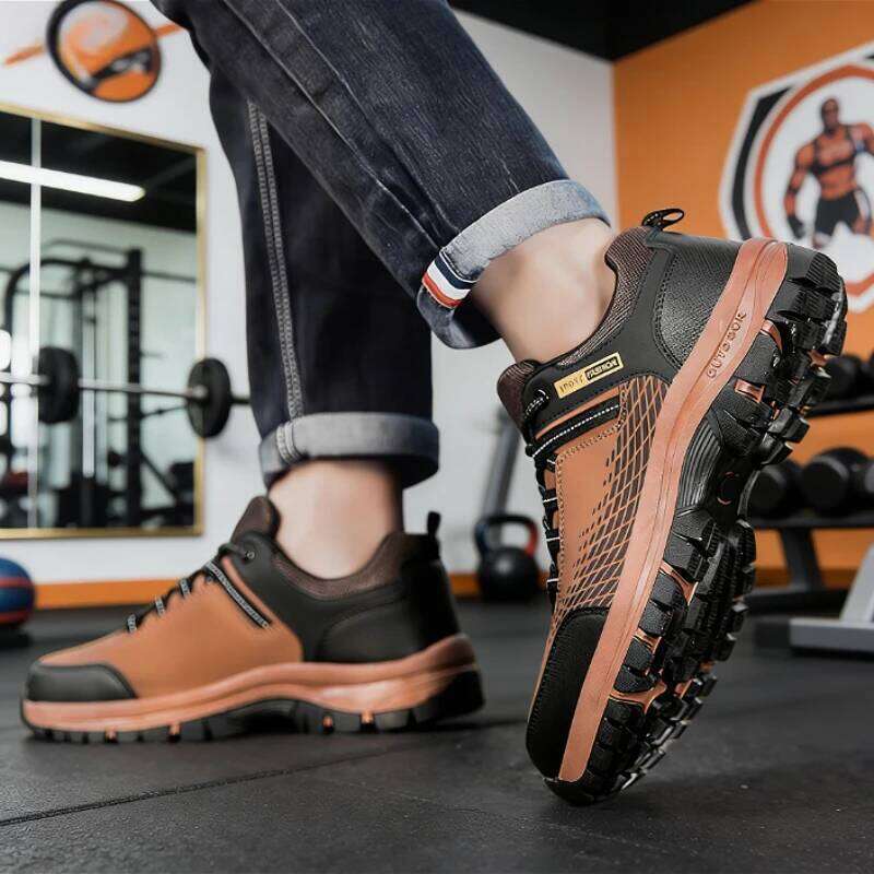 Men's Athletic Running Mesh Sole Non-Slip Gym Training Sneakers Black Sports Footwear Outdoor Hiking Walking Causal Shoes