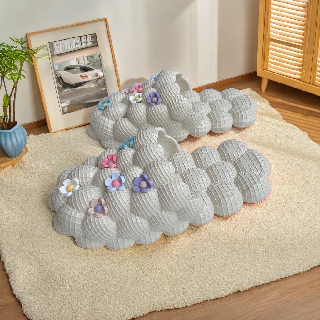 Slipper Bubble Slides Toddler Children Kids Sandals Summer Outdoor Sport Shoes Boys Girls Close Toes Slippers 230721