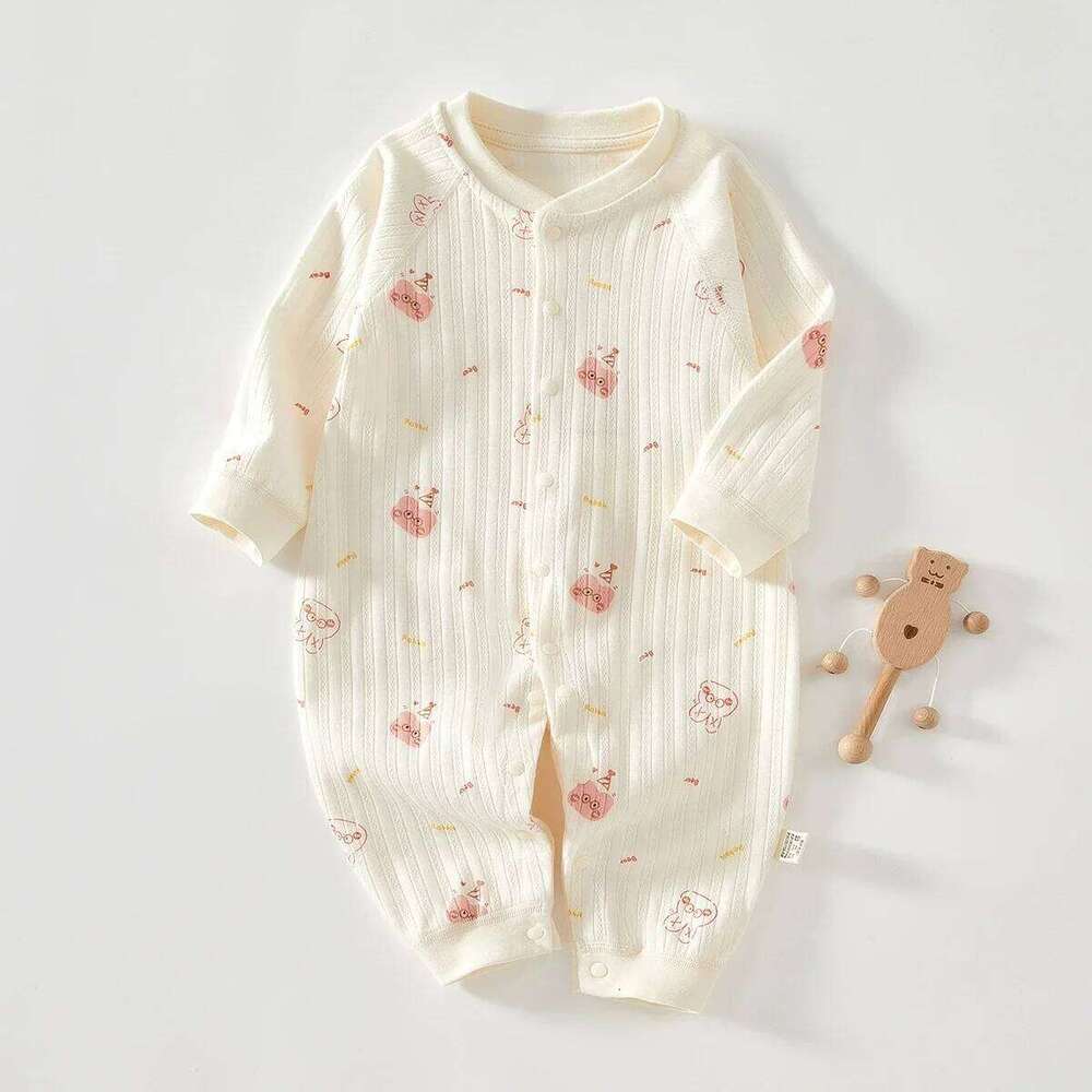 Baby Girls Boys Bodysuit & Long Sleeve Newborn Outfit for Outdoor Clothes Spring Autumn Summer 26Y0224