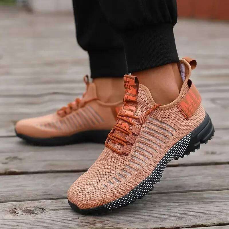 Comfortable Men's Mesh Sports Lightweight Breathable Fashionable Jogging Training Outdoor Entertainment Men Shoes