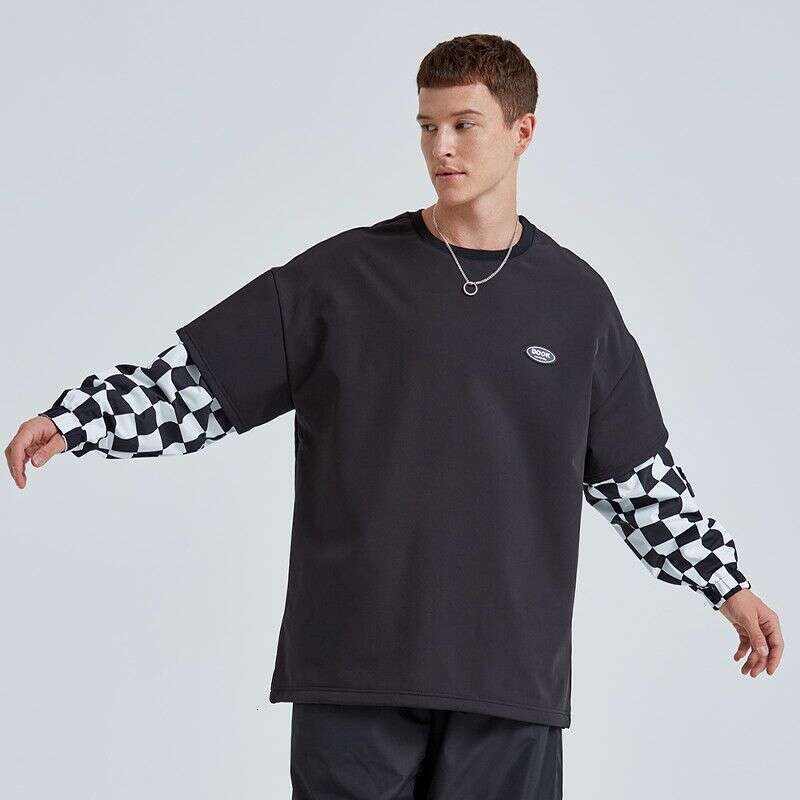 2026 New Men's Women's Couple's Outdoor Snowboard And Jacket, Windproof, Waterproof, Warm Ski Hoodie With Patchwork Design WKERSIY