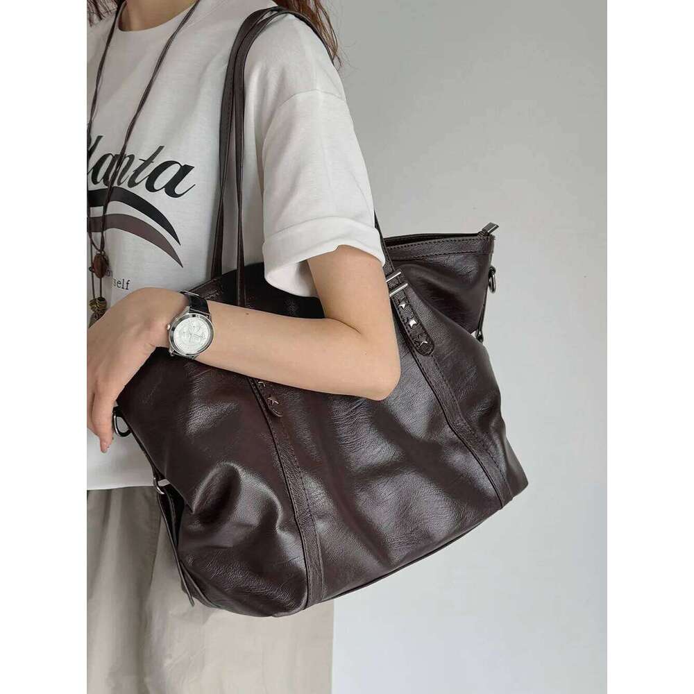 CGCBAG New Fashion Luxury Women Tote Casual Lage Capacity Female Cross Shoulder Bag High Quality Leather Handbag Z260224