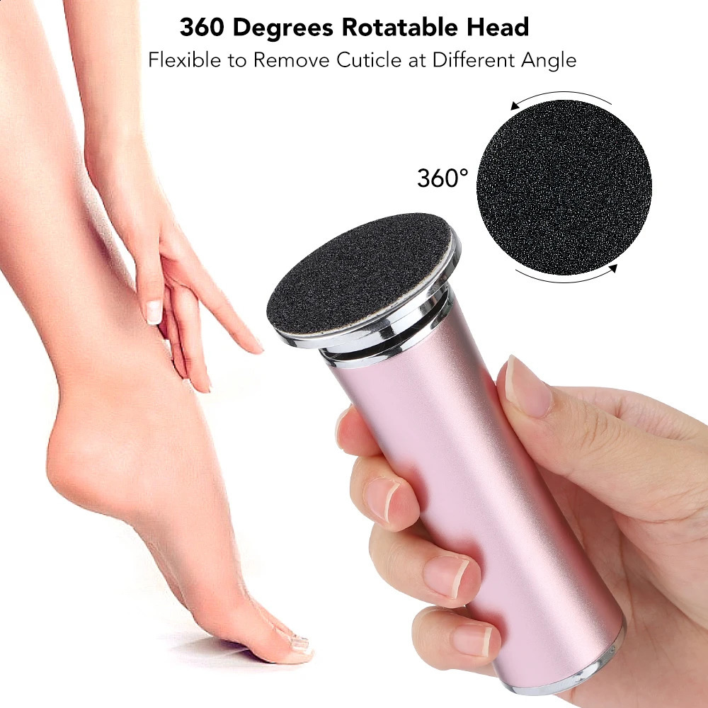 Electric Foot Callus r Foot Care File Heels Dead Skin Pedicure Tool Electronic Foot Grinder and Replacement Sandpaper 260126