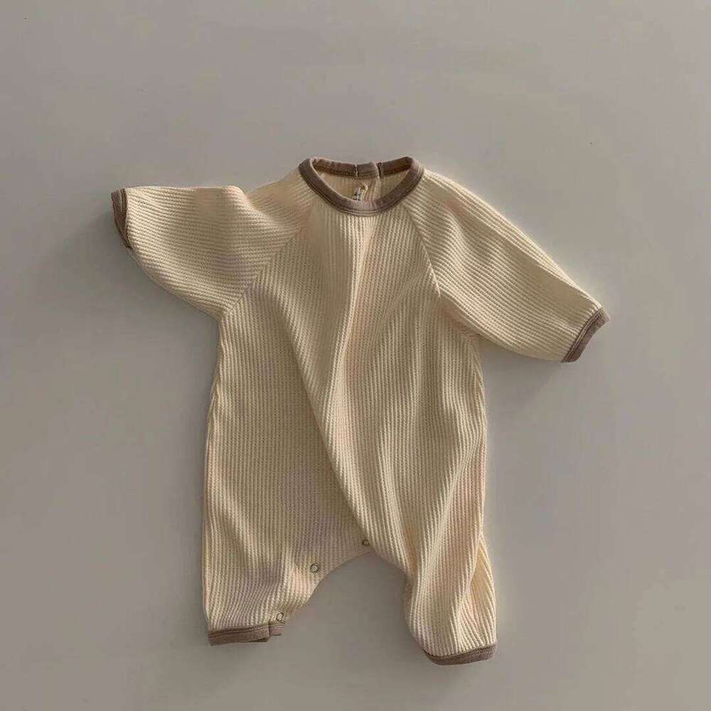 Girls Boys Romper Rainbow Long Sleeves Cotton Kids Pullover Jumpsuit Newborn Cute Clothes Baby Outfit Accessories 26Y0224