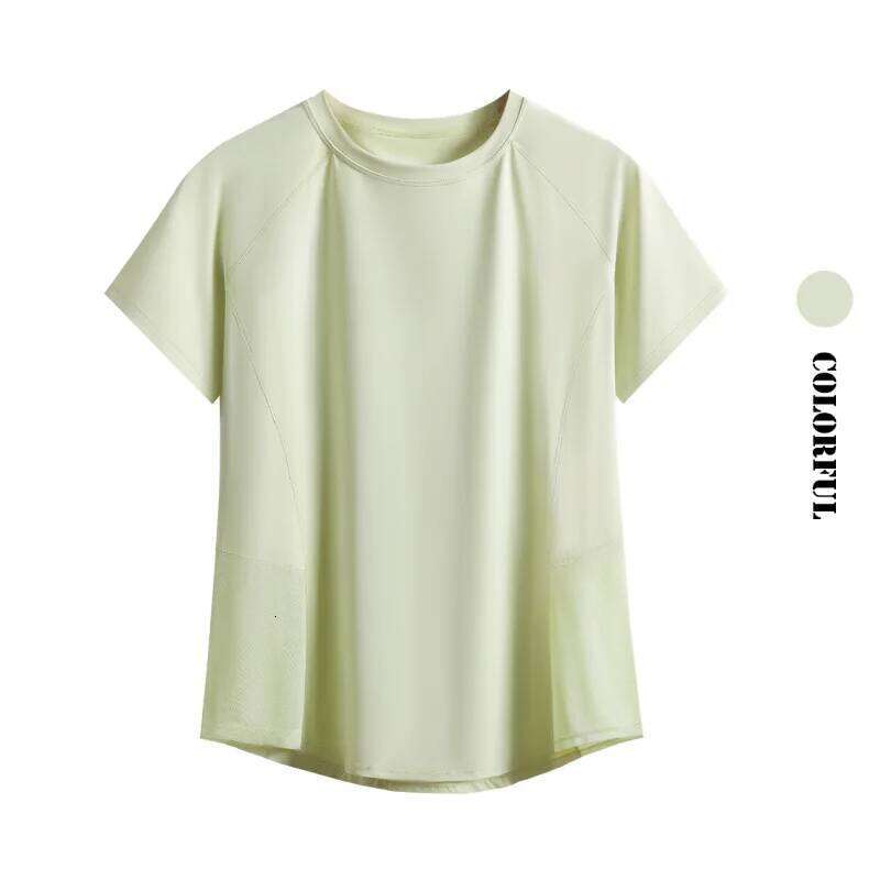 DRUR Tops Women Sportswear Breathable Quick Dry Short Sleeve Workout T Shirt Running Jogger Gym Yoga Clothing Activewear 26Y0224