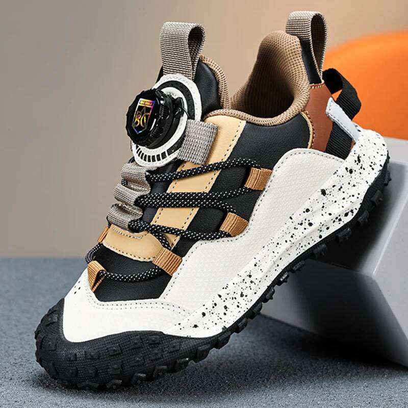 Children Basketaball Field Training Non-slip Comfortable Running Lightweight Outdoor Sports Shoes for Kids Sneakers 26W0224