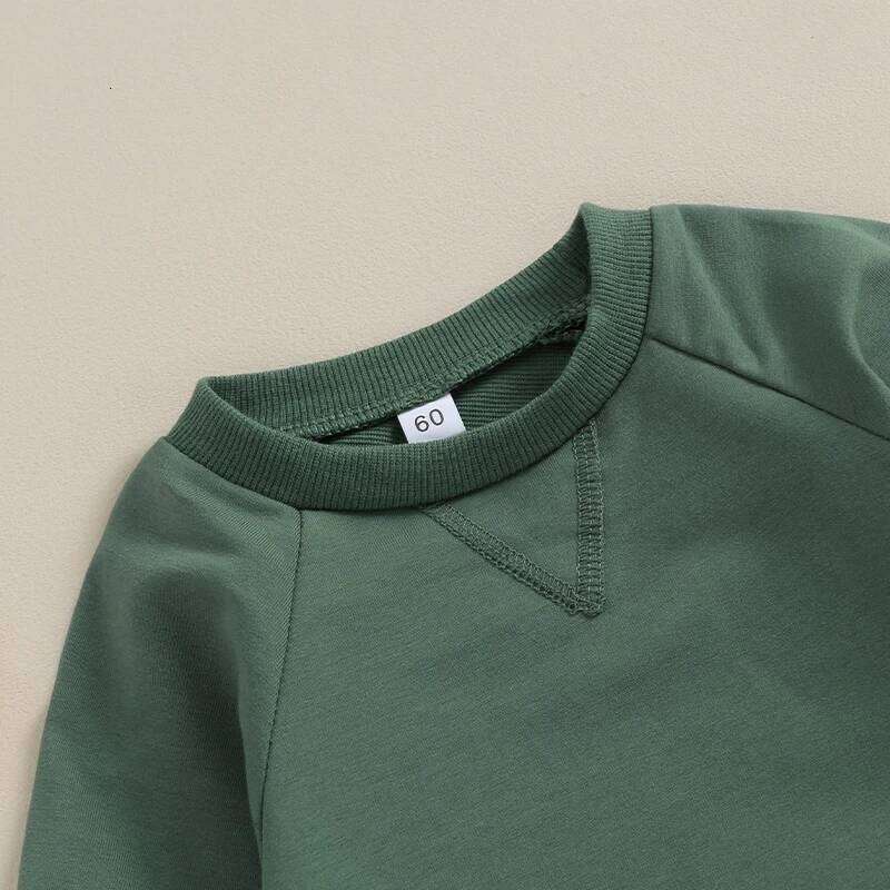 Rompers Toddler Girl Overall Jumpsuit Autumn Spring Solid Color Long Sleeve Baby Boys Romper Infant Newborn Clothing 26H0224