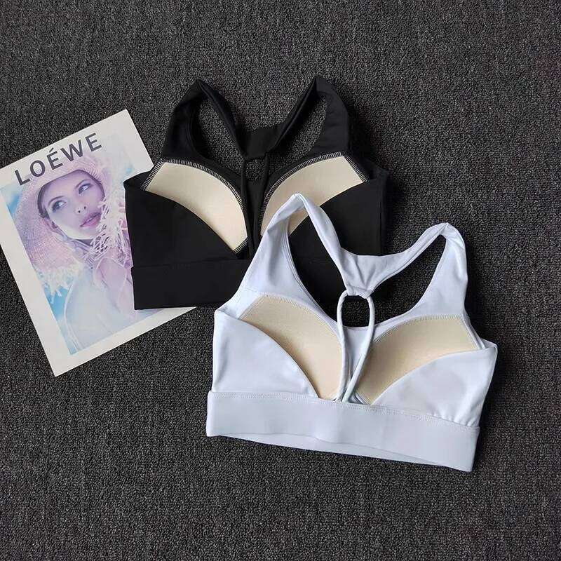 Women's High-Intensity Sports Underwear Shock-Proof Anti-Sagging Yoga Vest Beauty Running Bras Fitness Tops Gym Bra 26Y0224