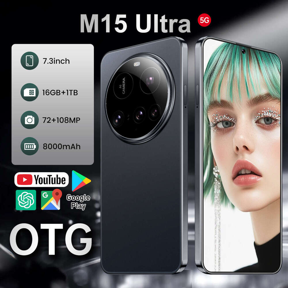 Famous Brand Best Selling Overseas M Ultra Smartphone With Perforated HD Screen T Cross Border Mobile Phone E Commerce Wholesale CKS