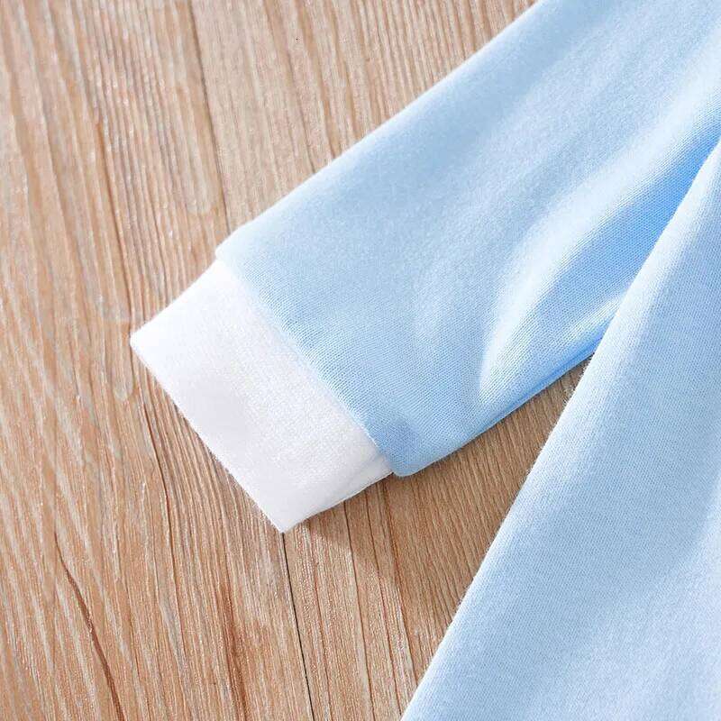 Spring Autumn 0-18m Newborn Clothing Casual Polo Shirt Cotton Comfortable Soft Boys And Girls Long Sleeved Baby Bodysuit 26Y0224