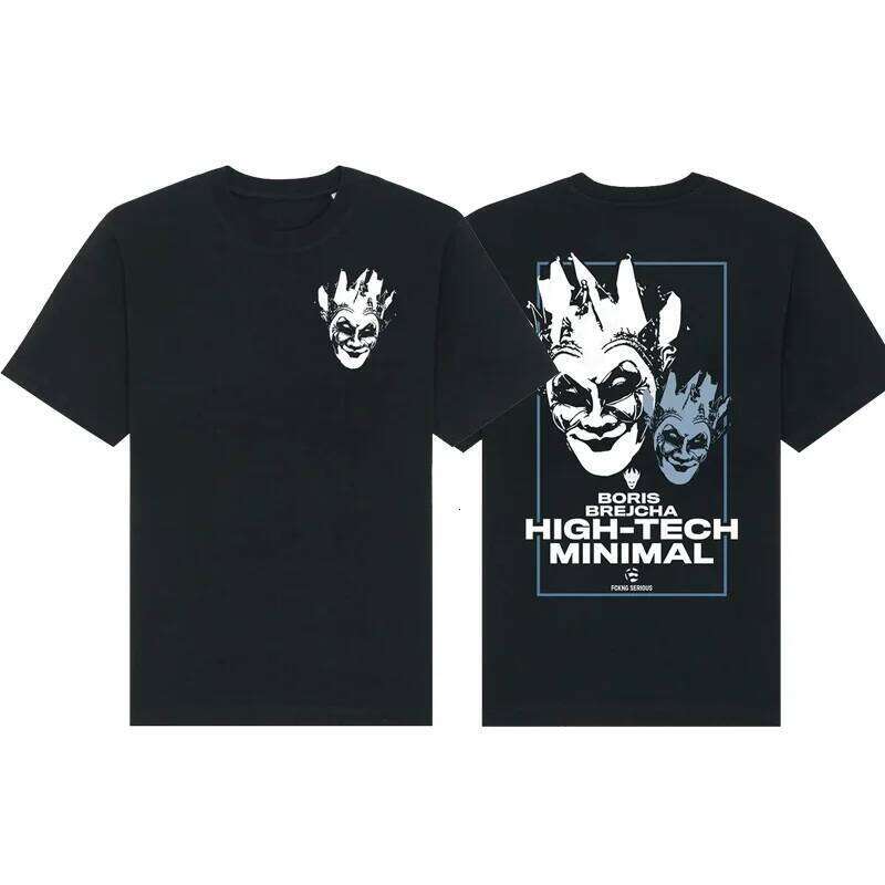 Dj Boris Brejcha 2025 Men Women T-shirt Print Tshirt Clothing Designer Tee Cotton Oversized T Shirt Summer Tops H260224