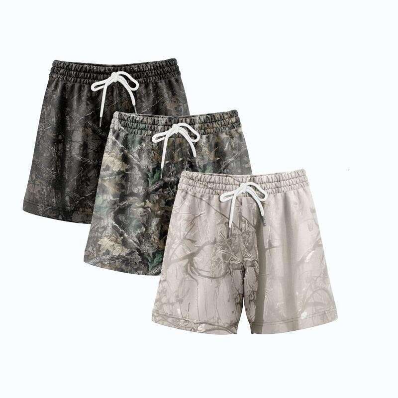 2025 New Four-Way Stretch Beach Shorts for Men Quick-Dry 3D Digital Print Trendy Fashion