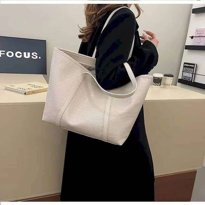High Quality Totes For Women Large Capacity Fashion Tote Shoulder Bag Commuting Office Shopping Bags Female 2025 New In Trendy Z260224