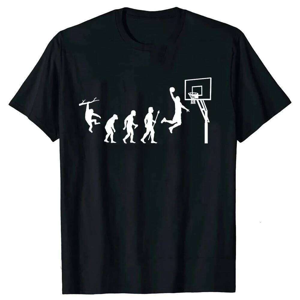 Clothing Basketball Heartbeat TShirt Men Birthday Gifts Short Sleeves Funny Tees Fashion Graphic Tshirts Sport Lover H260224