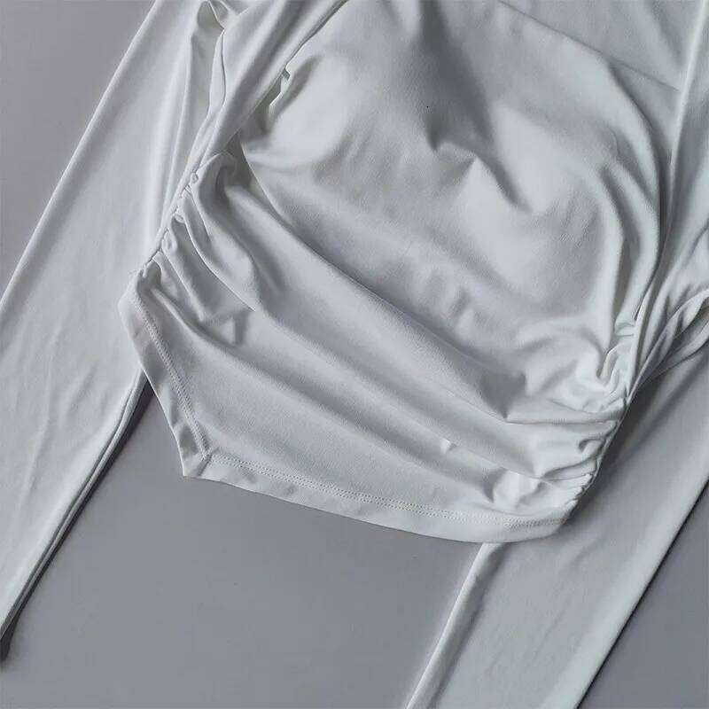 Women's Slim Fit Long Sleeve Yoga Top High-End Pilates Fitness Clothes Fixed Cup Autumn Winter Training Tight 26Y0224