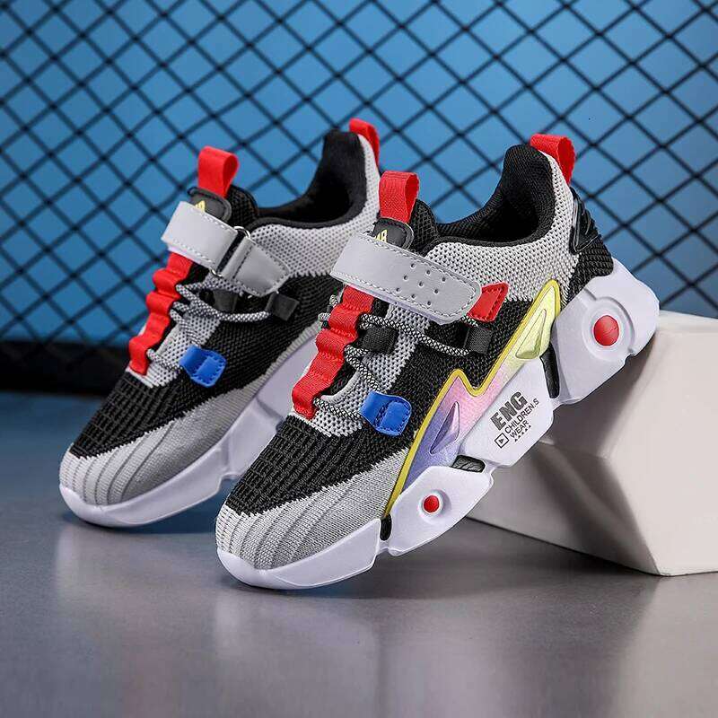 Hot Selling Children's Sneakers Summer Comfort Breathable Soft Outdoor Casual for Boys and Girls Fashion Walking Shoes 26W0224