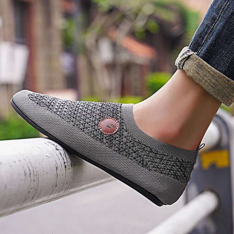 MAEDEF Mens Loafers Thin Bottom Mesh Summer Lightweight Driving Moccasins Slip on Casual for Men Comfortable Walking Shoes