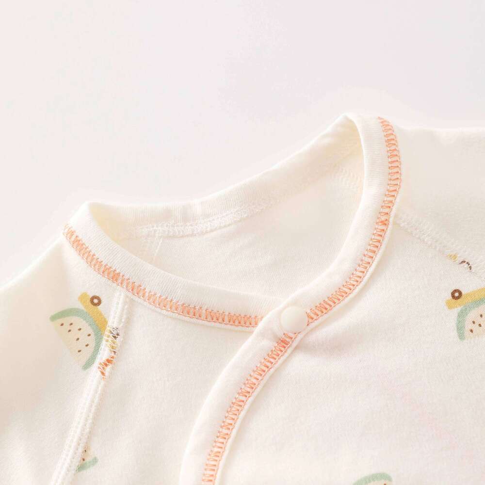 Soft Long Sleeve Baby Onesie Romper Pastel Colors All-Season Comfort Easy Diaper Change Ideal for Everyday And Special Occasions 26H0224