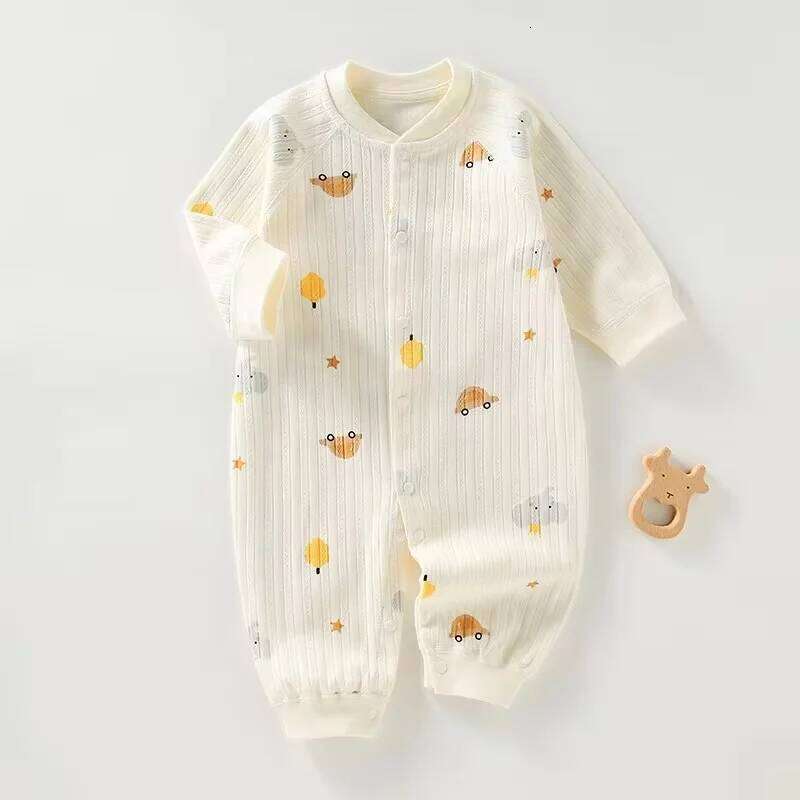 Baby Girls Boys Bodysuit & Long Sleeve Newborn Outfit for Outdoor Clothes Spring Autumn Summer 26Y0224