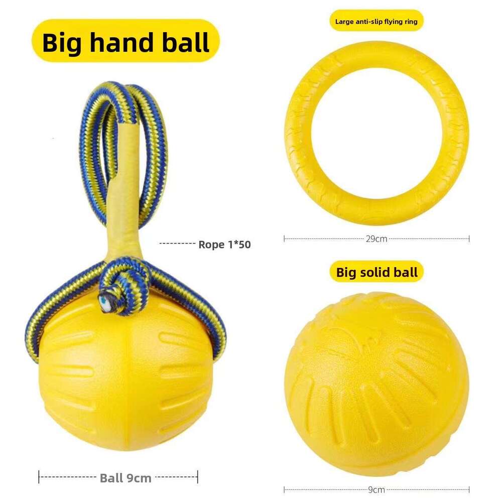 Three-piece Dog Toy Set EVA Floating Water Puppy Chew Ball Pet Boredom Relief Training