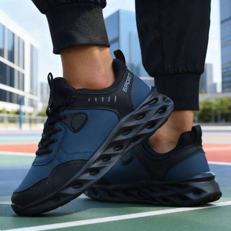 Sneakers for Men Comfortable Outdoor Breathable Casual Athletic Walking Lace Up Sports Shoes 2025 Tenis Para Hombre